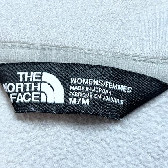 The North Face Momentum Hoodie Sweater Women Medium Gray Full Zip Used - Picture 5 of 5